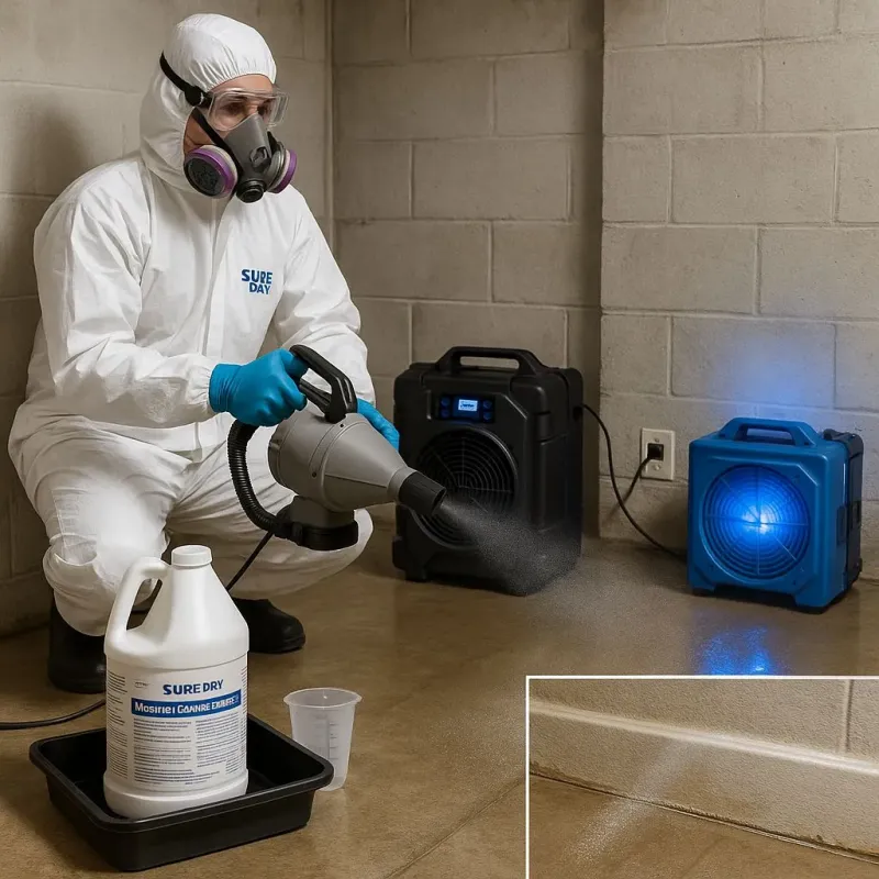 Sanitization and Odor Removal process in Roseburg North, OR